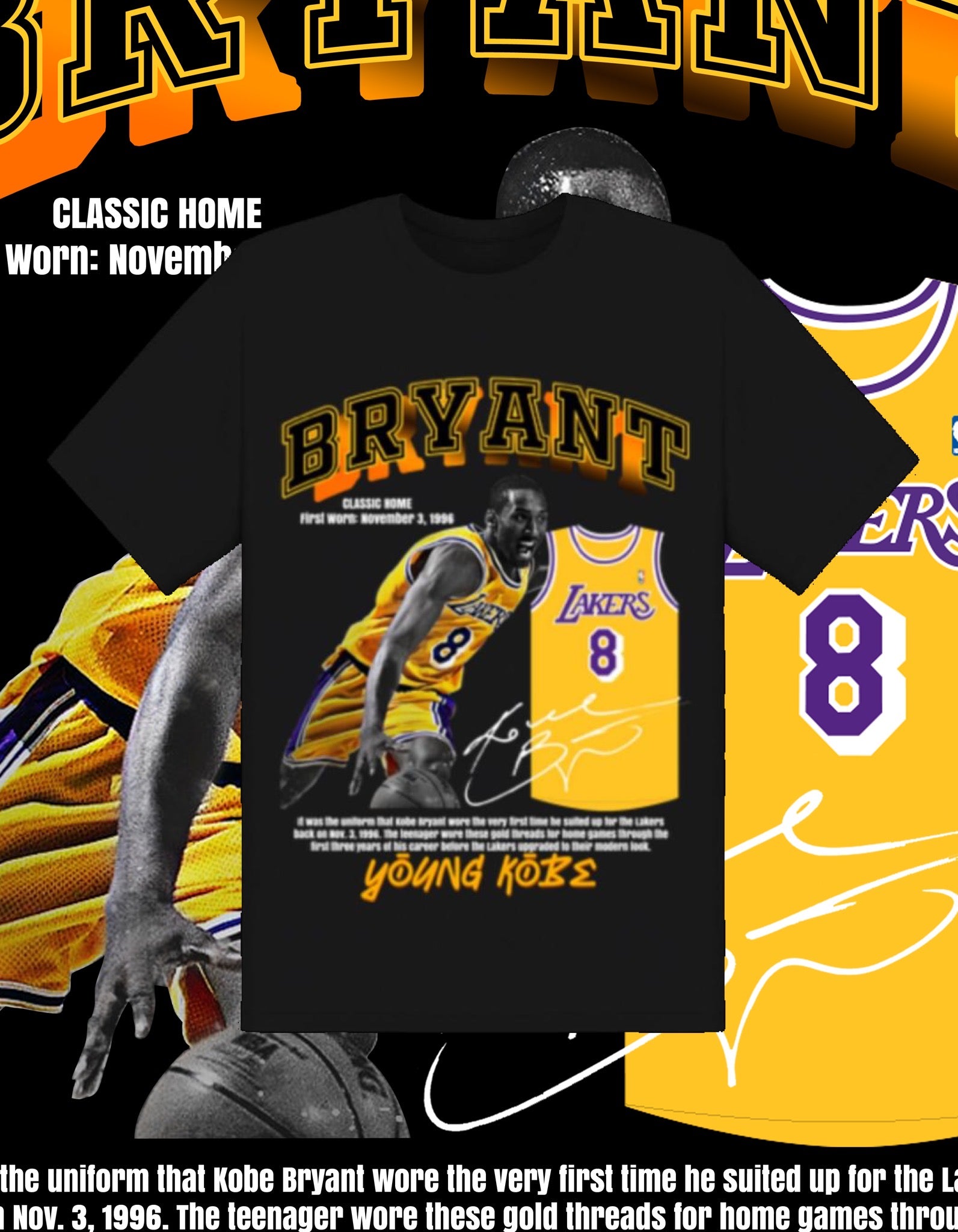 BRYANT CLASSIC JERSEY TEE